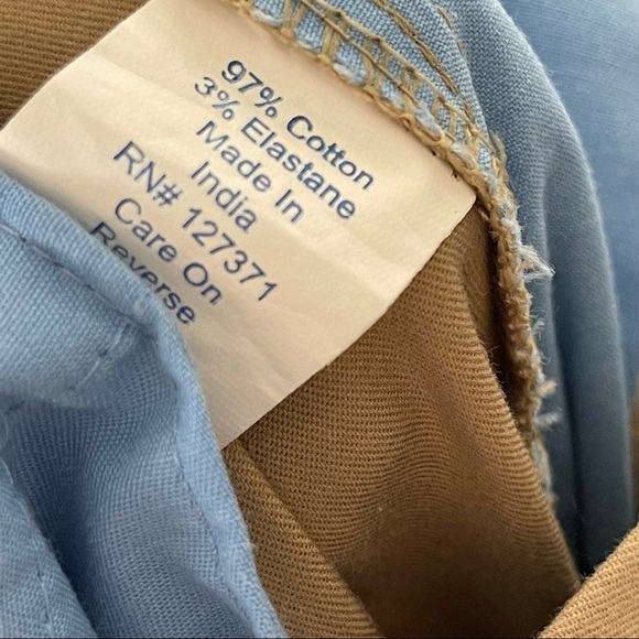 COAST Pawleys Island Twill Khaki Pants 31x32 - Picture 7 of 9
